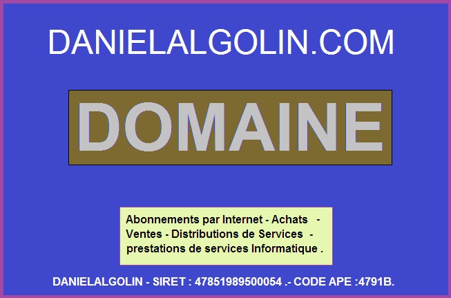 Info domaine